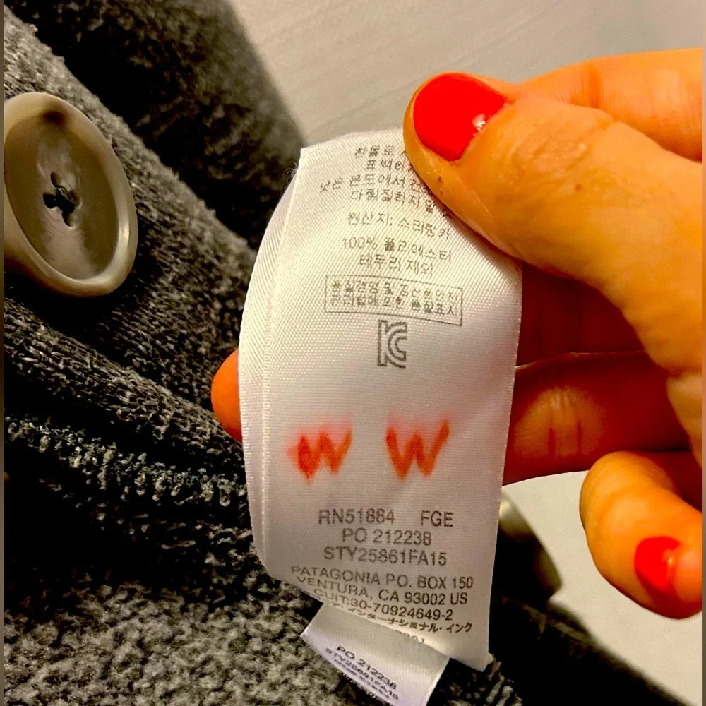 Patagonia Better-Sweater Pea Coat in Dark Grey - XS - Picture 8 of 8